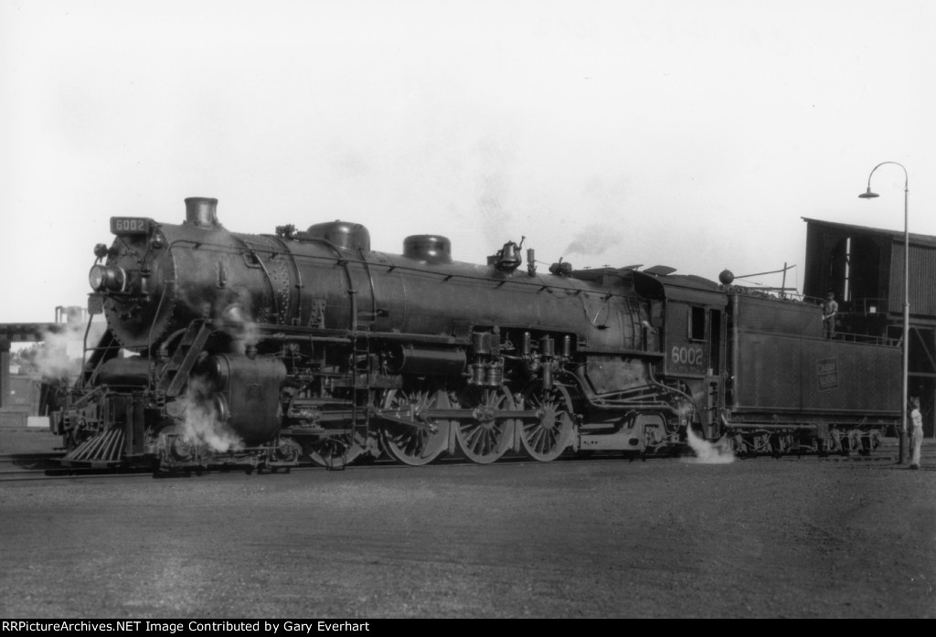 CN 4-8-2 #6002 - Canadian National